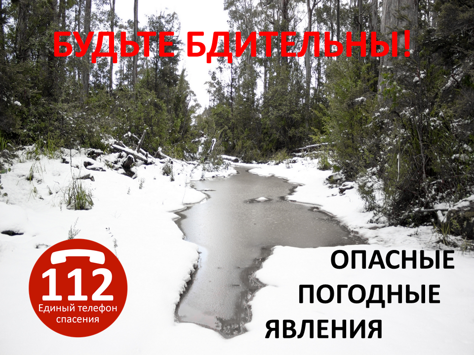 Предупреждения о неблагоприятных явлениях погоды.