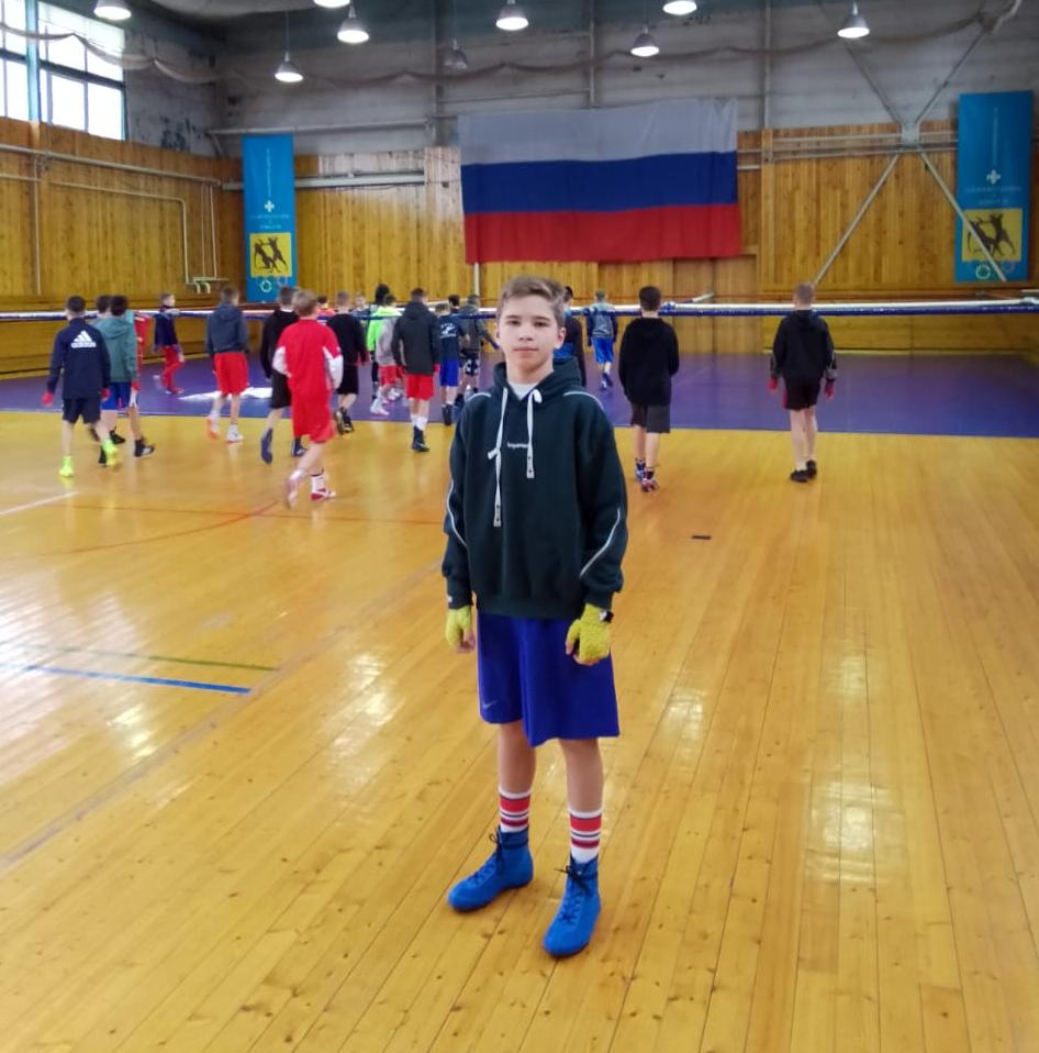 Тимофей Шашкин участвует в подготовке к соревнованиям по боксу, памяти Б.Н. Грекова.